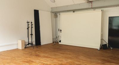 Warehouse Style Studio with wooden floor & Props for Photo & Film