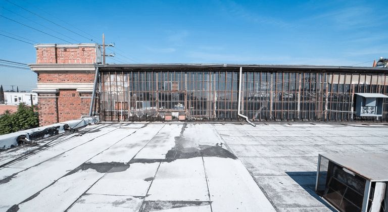 Rooftop on warehouse studio