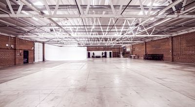 Warehouse Space with Cyclorama Wall