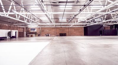 Warehouse Space with Cyclorama Wall