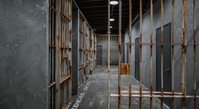 Los Angeles Police Department Prison Set Jail Cell TV and Film Standing Set for Rent