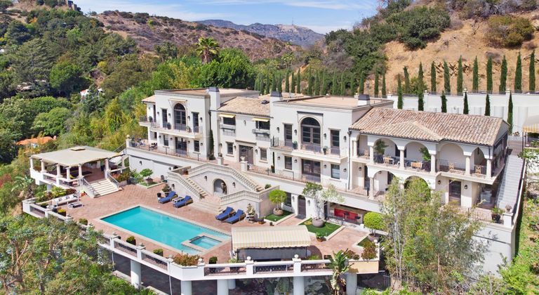 Hollywood Hills, CA. Villa Castili Mansion