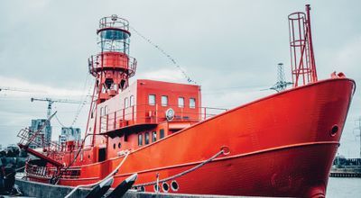 Converted Lightship with onboard Recording Studio